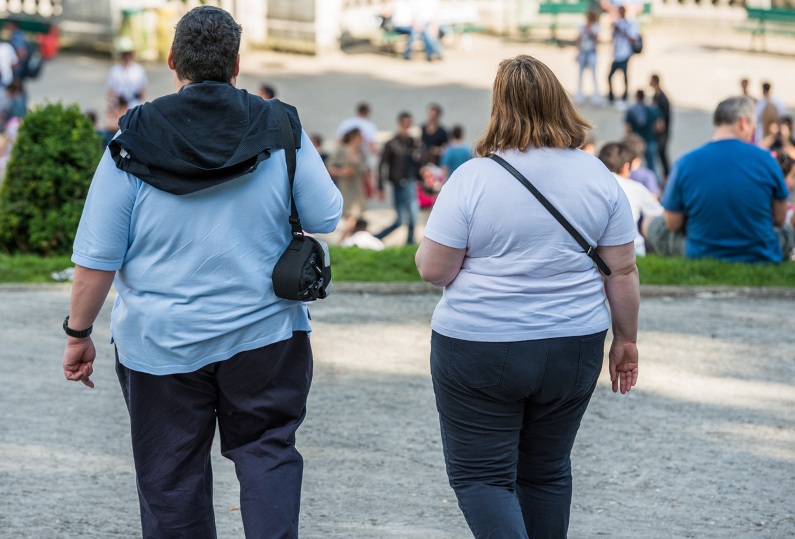 sedentary lifestyle 1 Obese couple